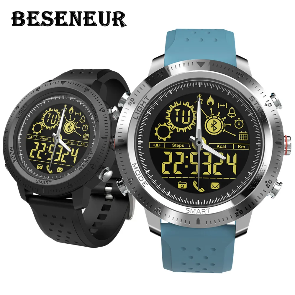 Beseneur NX02 Sport Smart Watch Men Android IOS Pedometer IP68