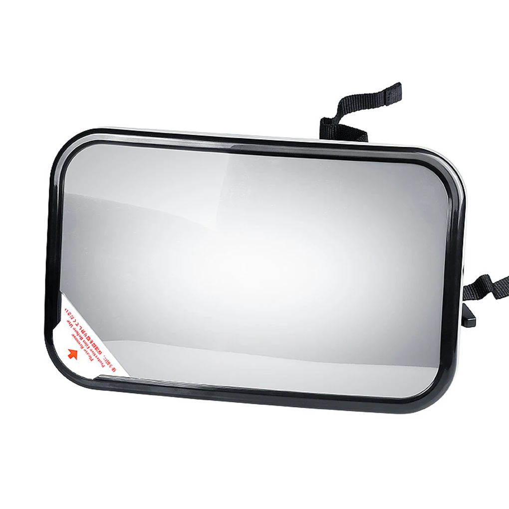 

Baby Rear View Mirror Adjustable Belt Child Kids Car Safety Headrest Monitor Infant Rear Convex Mirror