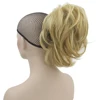 Soowee 10 Colors Wavy Hairpieces Claw Ponytail Synthetic Hair Blonde Gray Little Pony Tail Clip In Hair Extension 1