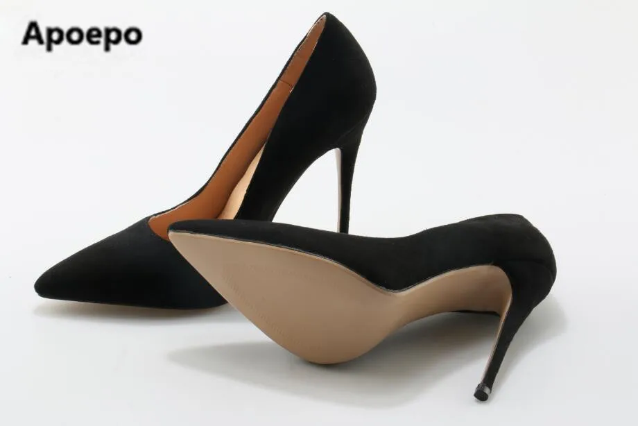 Zapatos mujer tacon/2017 г. Туфли лодочки пикантные туфли на высоком каблуке 10/12 см с острым