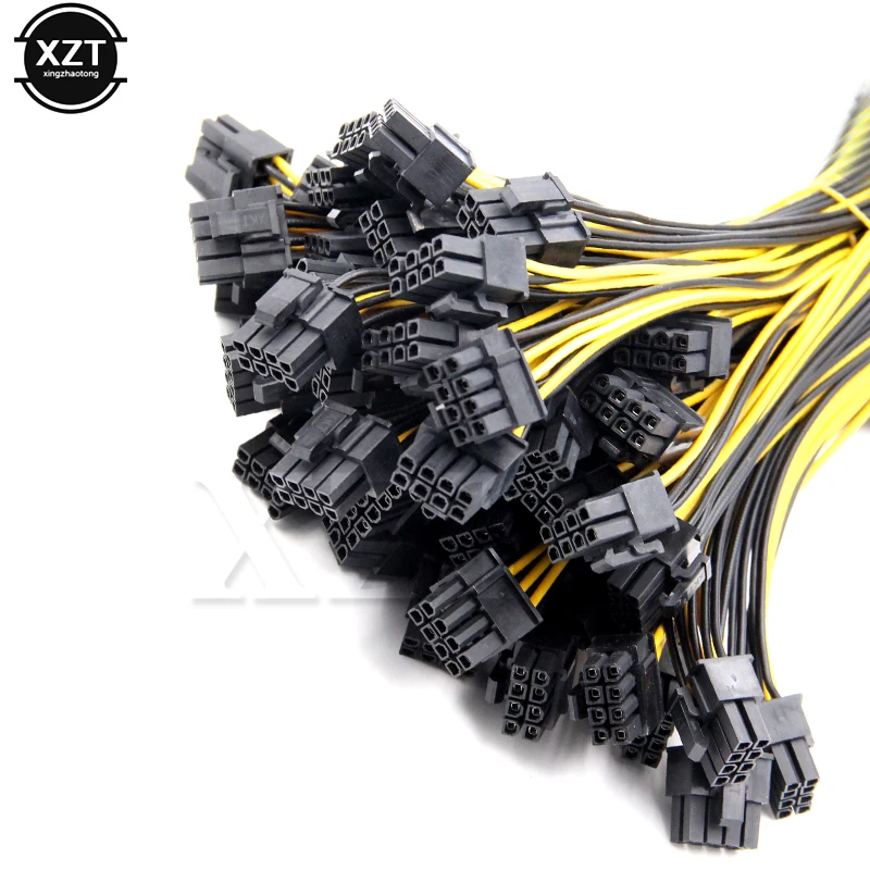 10pcs/Lot 8-pin PCI Express to 2 x PCIe 8 (6+2) pin Motherboard Graphics Video Card PCI-e GPU VGA Splitter Hub Power Cable