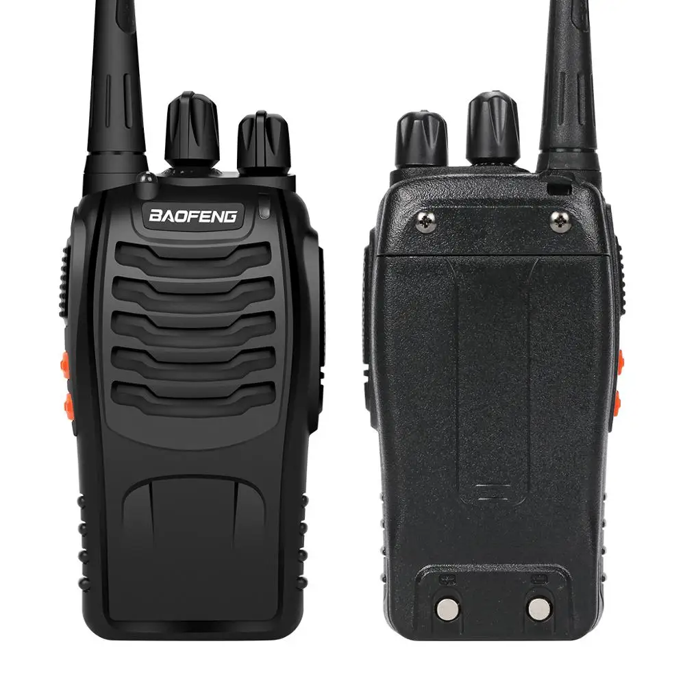 2 шт. Baofeng BF-888S рация 5 Вт Портативный Pofung Bf 888s UHF 400-470 МГц 16CH двухстороннее портативное радио с наушниками Baofeng