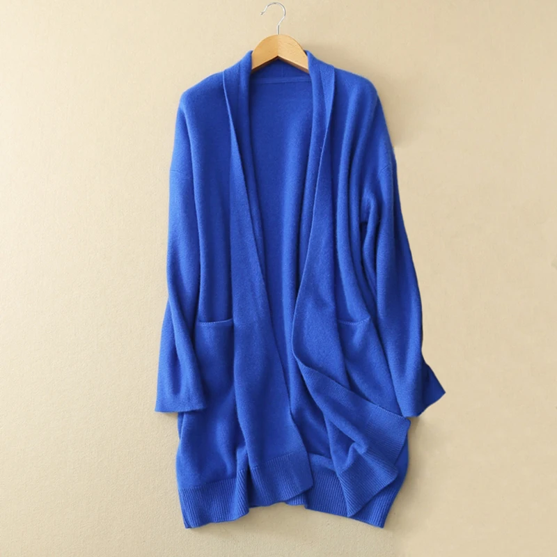 Cardigan Women 2019 100 Cashmere Cardigans Plus Size Women Long