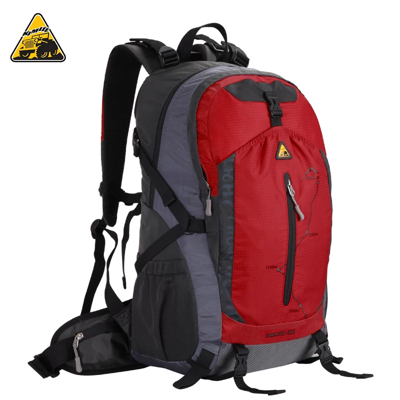 

KIMLEE 35L Waterproof Lighten Burden Breathable Mountaineering Backpack Sports Leisure Travelling Bag Water Repellent Material