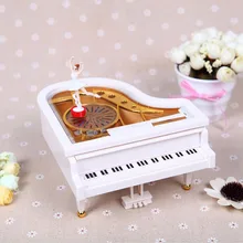 1PCS Decoration Ornaments Dancer Ballet Classical Piano Music Box Dancing Ballerina Musical Toy Gift