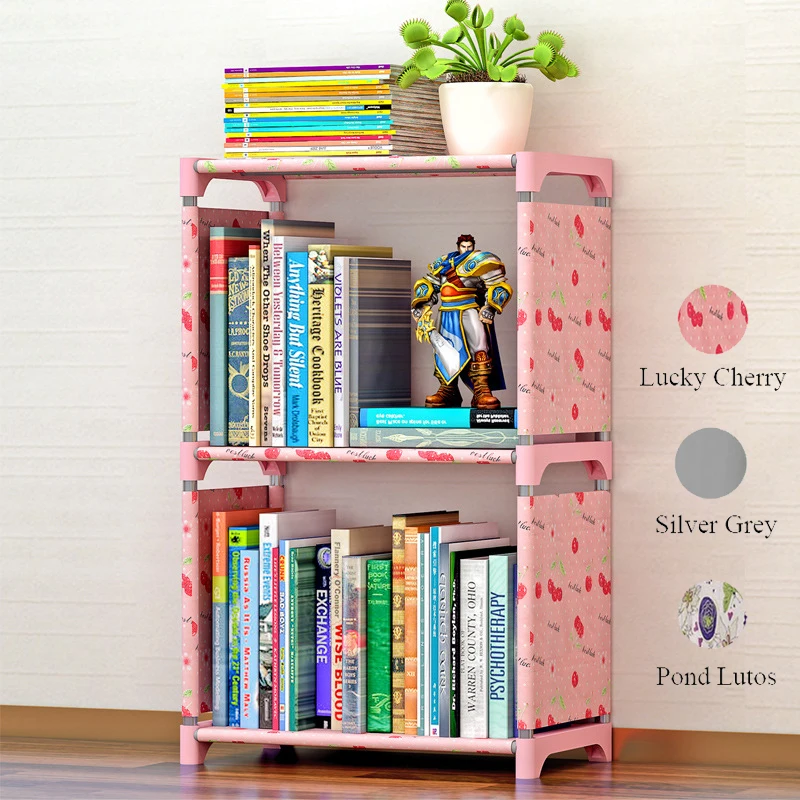 Multiple Cube Children Bookcase Simple Assembled Toy Book Storage Cabinet Display Stand Study Room Bookshelf for Home Decoration Multiple Cube Children Bookcase Simple Assembled Toy Book Storage Cabinet Display Stand Study Room Bookshelf for Home Decoration