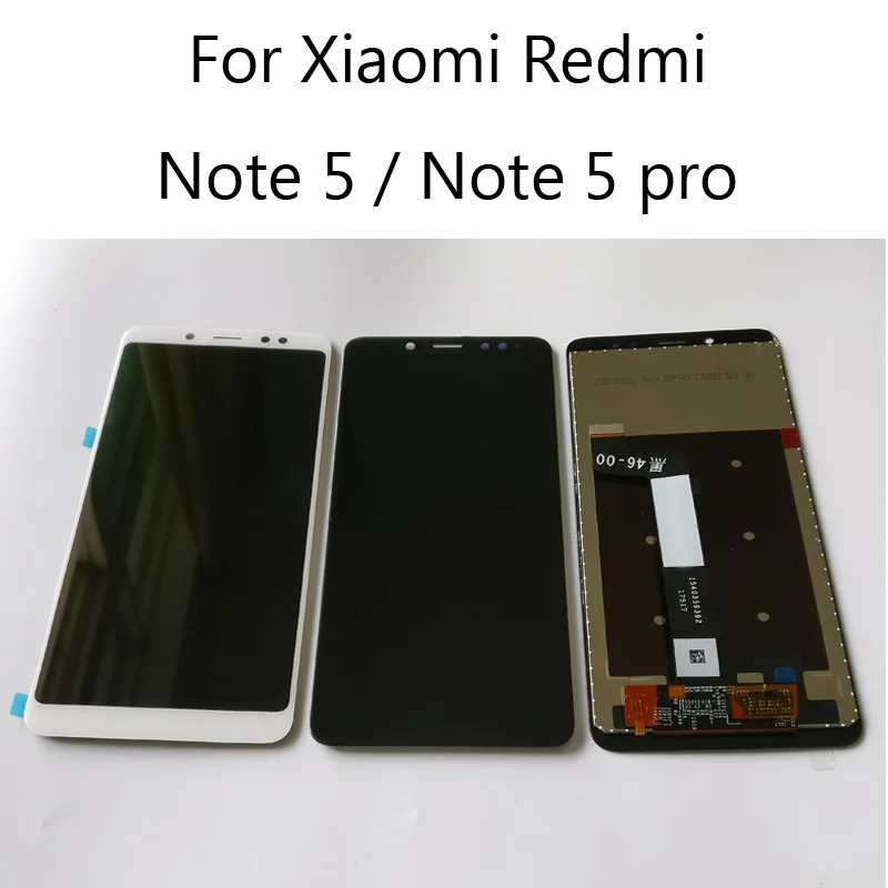 

Original High Quality Black/White For Xiaomi Redmi Note 5 / Redmi Note 5 Pro LCD DIsplay + Touch Screen Digitizer Assembly