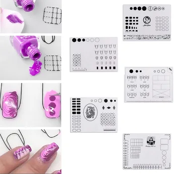 

1PC New Arrival Nail Art Soft Silicone Workspace Stamping Plate Transfer Mat Sheet Table 40x30cm