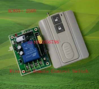 

High power AC85V- 250V 3000W RF Wireless Remote Control Switch and waterproof remote System For Smart Home light wall controler