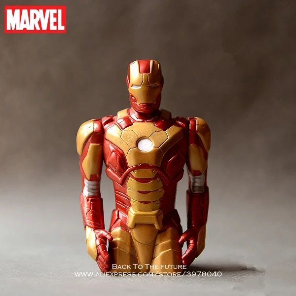 Disney Marvel Iron Man Half Length 19cm Action Figure Posture Model Anime Decoration Collection Figurine Toys Model For Children Action Figures Aliexpress