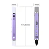 Myriwell USB Puissance 3D Stylo Art Intelligent Dessin Stylo Impression 3D stylos Enfants L'éducation Créative Jouet Innover Poignée Doodle Stylo 3D Modèle ► Photo 3/6