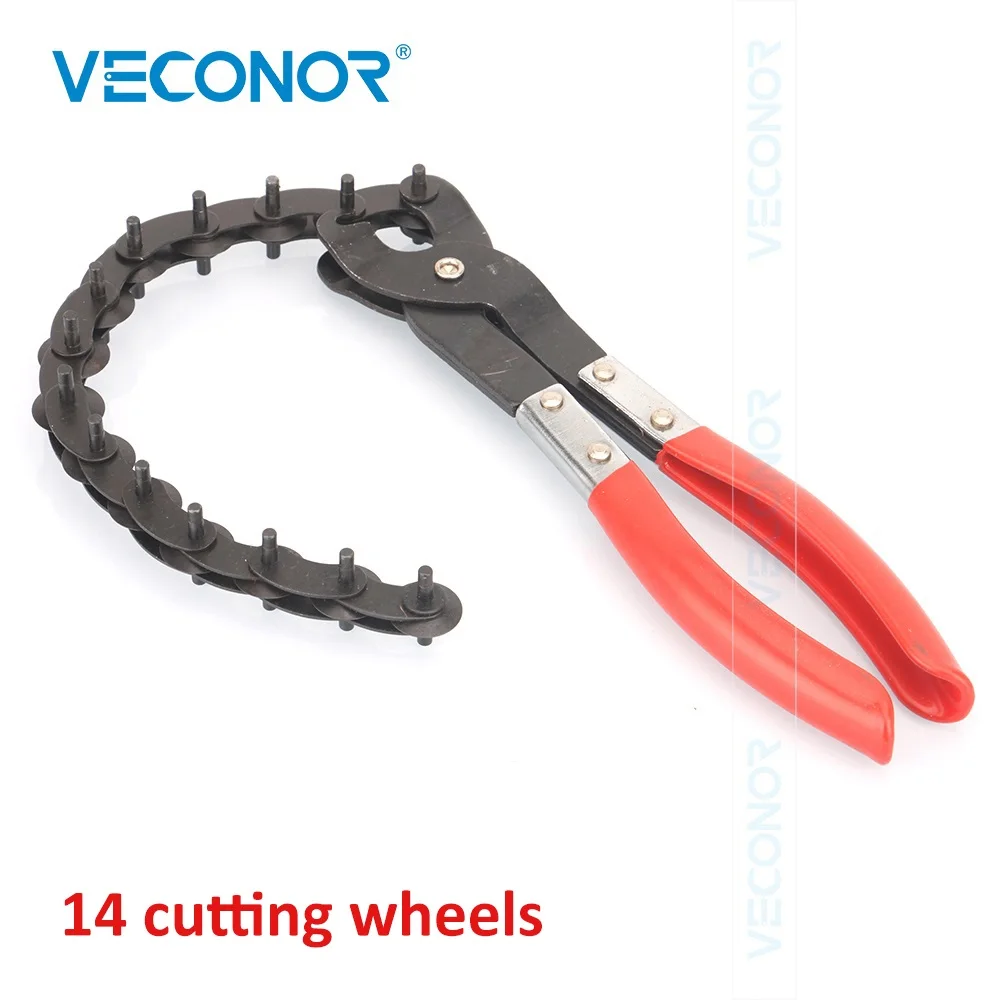 

Exhaust Pipe Cutter Hand Tools Universal Cutter Tools With 14 Cutting Wheels Rubber Handle Comfort Grip