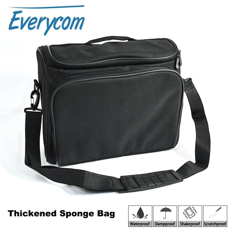 Everycom البروجكتور دائم متعددة الوظائف الأسود حقيبة ل Xgimi h1 h2 yg300 yg400 c80 jmgo GP70 uc46 إكسسوارات