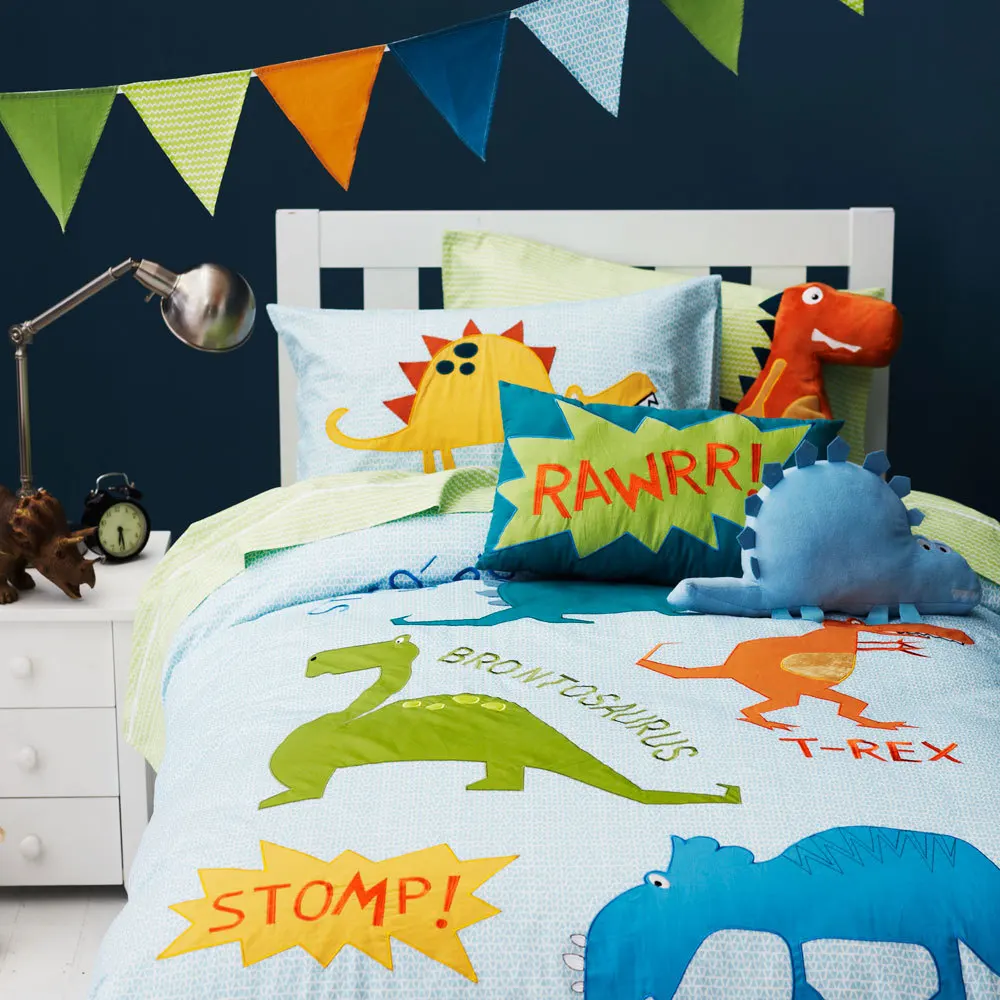 Free Shipping Dinosaur Bedding Set Children Cartoon Dinosaur