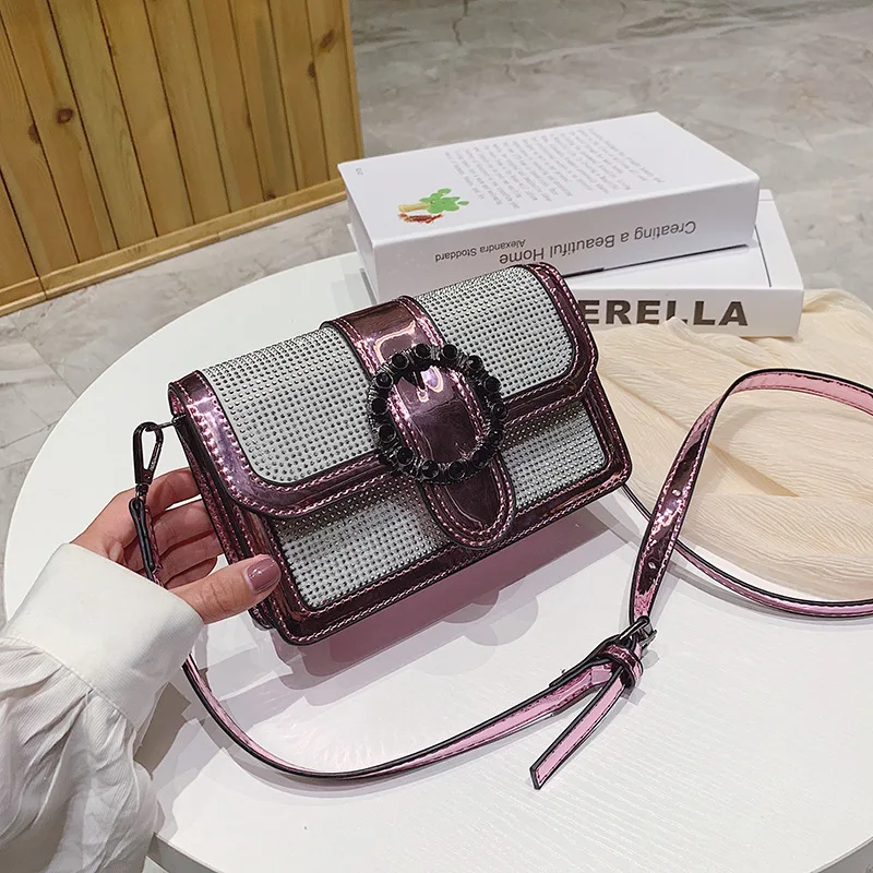 

Female Crossbody Bags For Women 2019 High Quality Patent Leather Luxury Handbags Designer Sac Main Ladies Shoulder Messenger Bag
