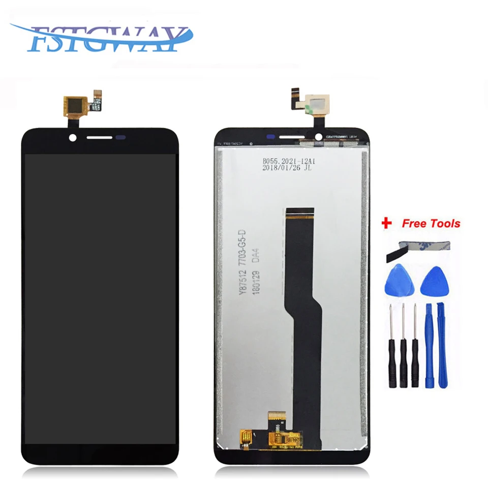 

For DooPro P5 LCD Display And Touch Screen Assembly Repair Parts 5.5 Inch Replacement +Tools +Adhesive For DooPro P5 Pro