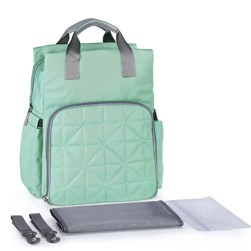 Fashion Multifunction Diaper Bag Large-capacity Waterproof Machine Washable Mummy Bag Back for Mom Travel Baby Stroller Bag Hani