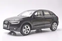 1:18 литья под давлением модели для Audi Q3 2013 черный Внедорожник сплав игрушечный автомобиль миниатюрный коллекция подарки