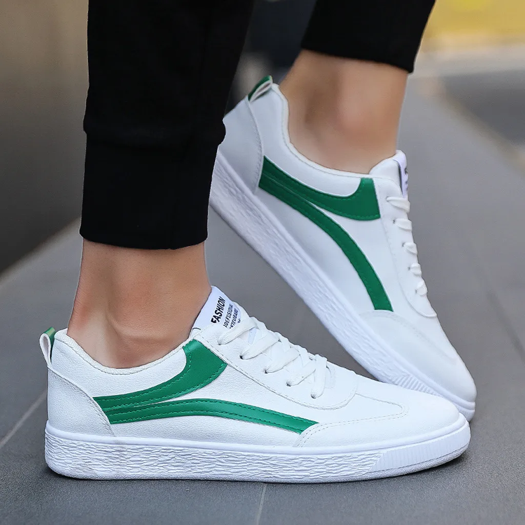 Men's Spring Student Leisure All-Matching Small White Shoes Board casual shoes men sneakers sport shoes men 2018 Men's Spring Student Leisure All-Matching Small White Shoes Board casual shoes men sneakers sport shoes men 2018