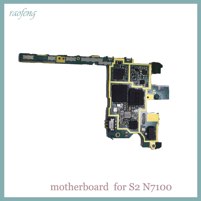 

Replacement Unlocked for Samsung Note 2 N7100 motherboard whole function mainboard with full chips Logic Board