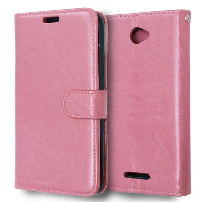 Luxury PU leather wallet case For Sony Xperia E4 Dual E2105 E2115 phone bag With Card Holder
