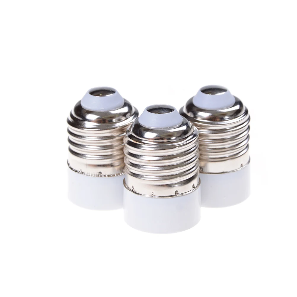 

2pcs Converter E27 TO E14 Adapter Conversion Socket Electric Slice+fireproof PBT Material Fireproof Socket Adapter Lamp Holder