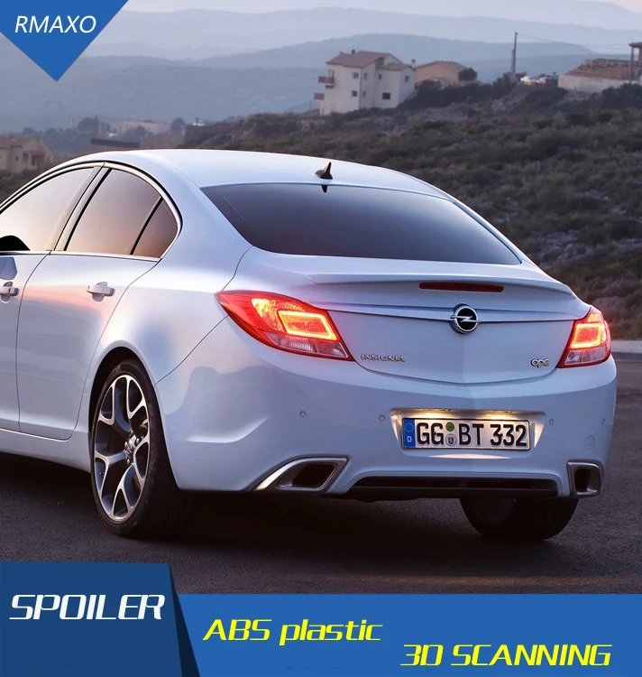 

For Opel insignia Spoiler ABS Material Car Rear Wing Primer Color Rear Spoiler For Opel insignia Spoiler 2008-2013
