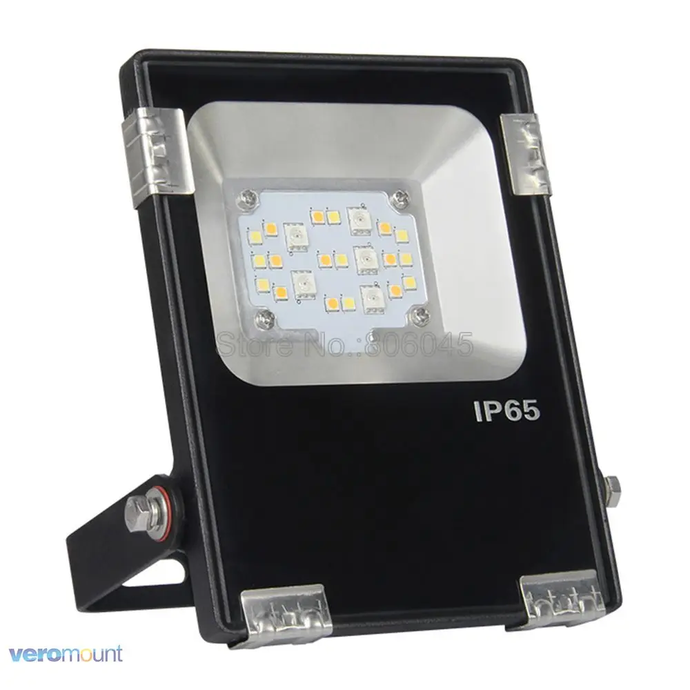 Светодиодный прожектор MiLight 10 Вт RGB + CCT IP65 водонепроницаемый наружный