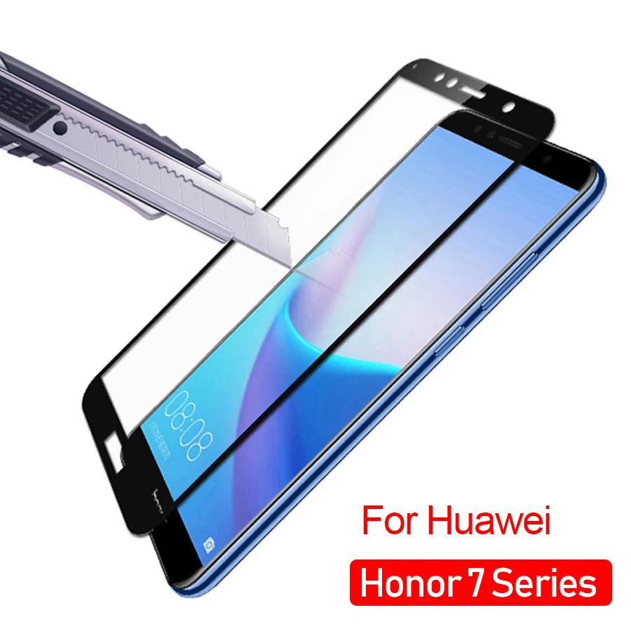 Защитное стекло для Huawei Honor 7x 7c 7a Pro 7 s закаленное на X S A C X7 S7 A7 C7 7apro 7cpro защитный