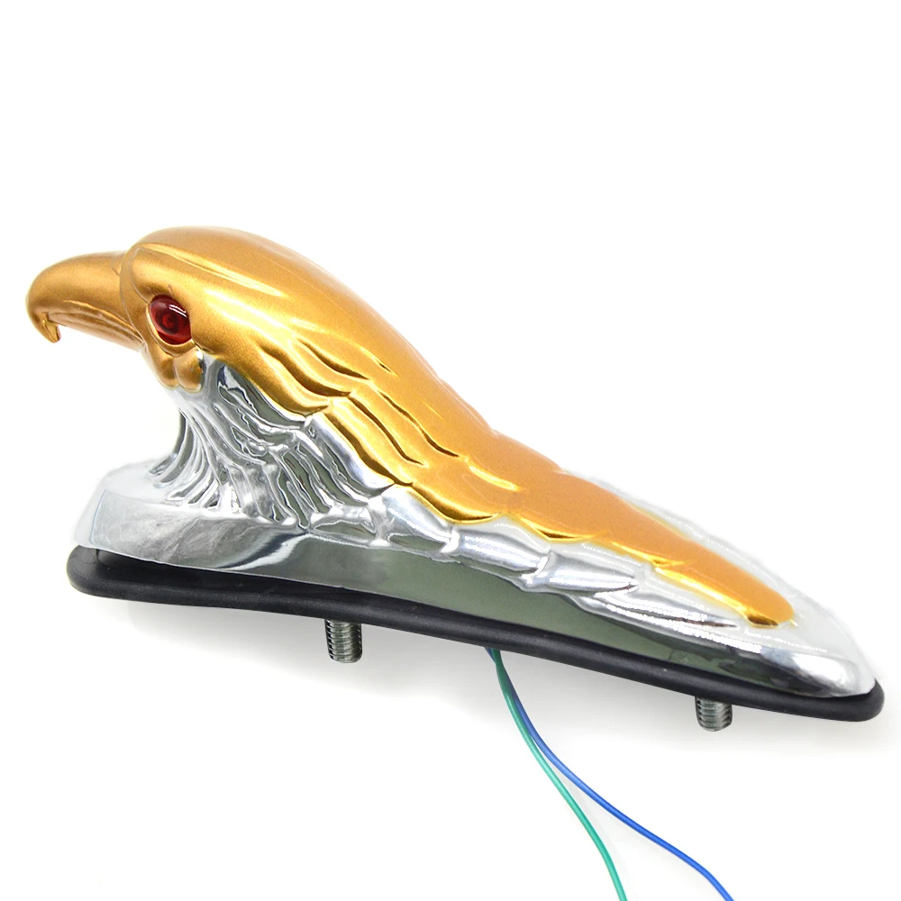 Motorcycle Bike Front Fender Mudguard Ornament Eagle Head Statue Fender