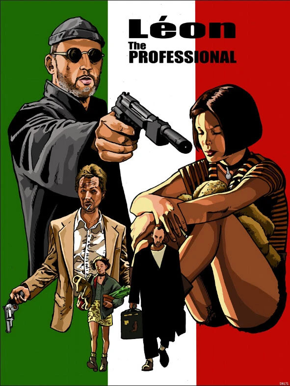 Leon The Professional Stansfield Mathilda Jean Reno Movie Art Huge Print Poster Txhome D6171 Print Poster Posters Postersleon The Professional Poster Aliexpress