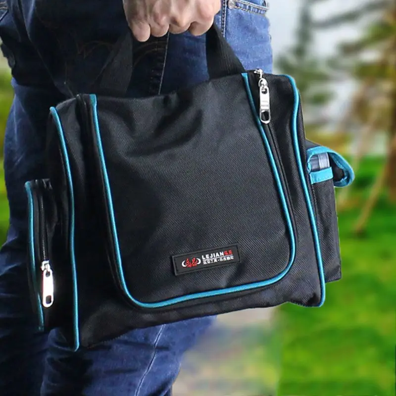 

2019 New PortableHardware Machinist Toolkit Handbag Multi Zipper Organize Pockets Storage Pouch Portable Electrician Work DIY