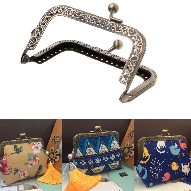 1 шт., металлическая рамка, застежка Kiss, арка для сумки, кошелек, наплечный ремень, сумка, портмоне, сумка, аксессуары