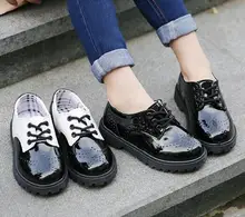 Crianças Tênis Novos Meninos Meninas Apartamentos Crianças Sapatas Do Esporte 2016 Primavera Bebê Princesa Botas De Couro Tamanho Frete Grátis 21-37