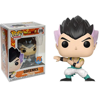 Funko pop Amine Dragon Ball PORUNGA SUPER SAIYAN GOKU Golden Frieza GREAT VEGETA Виниловая фигурка Коллекционная модель с коробкой - Цвет: 319 GOTENKS