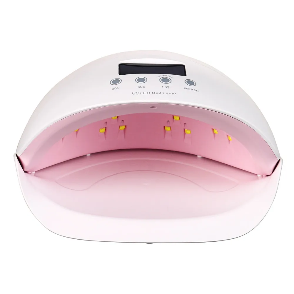 

HUAMIANLI Professional EU 50W LCD Display Dual UV LED Nail Lamp Nail Art Equipment With Bottom Timer Fashion Dropship Apr30 HW