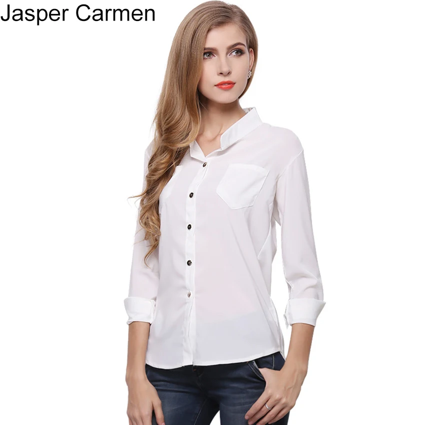 Aliexpress.com : Buy New Women Office Shirts Ladies Basic