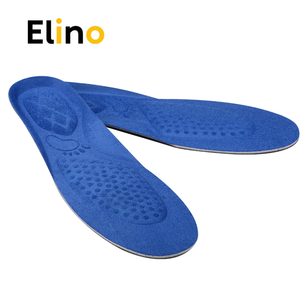 Elino Arch Support Sport Insoles Men Women Velvet Orthopedic Massage