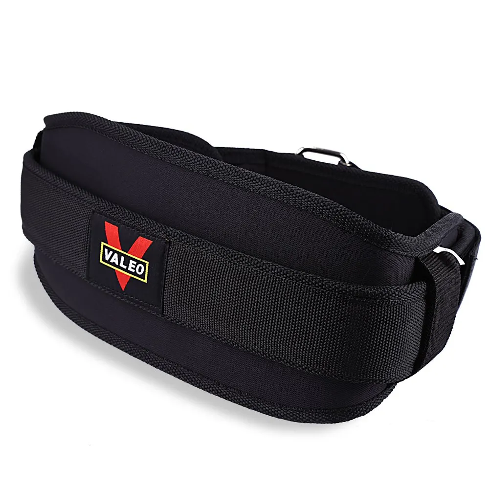 VALEO Fitness Equipment EVA Nylon Weight Lifting Belts Weight Lifting Belt Lower Back Waist