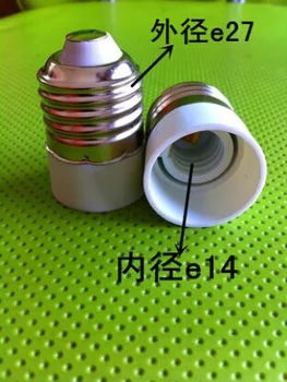 

5PCS E26 to E14 Light Lamps Holder Converters Bulb High Temperature Resistant Adapter Socket Chandelier LED Lamp Stand