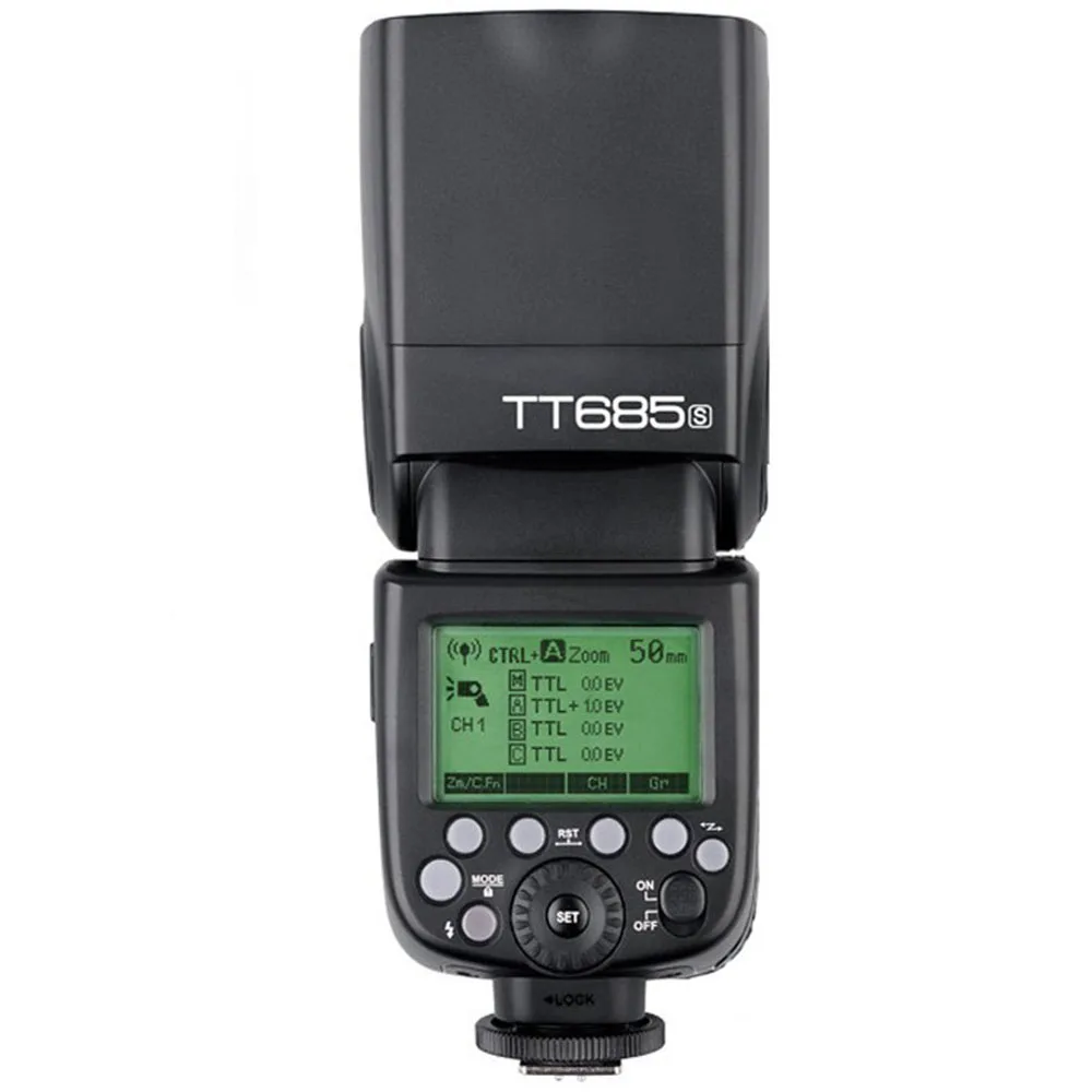Новое поступление Godox TT685/S TT685S Speedlite HSS Высокоскоростная синхронизация внешняя TTL