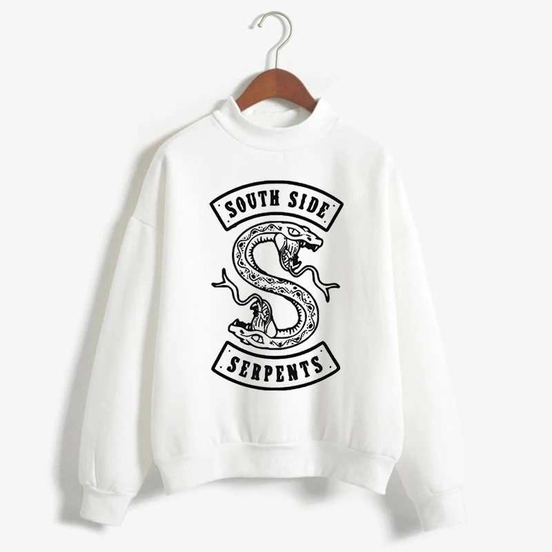  Friends Tv Hoodies Women K Pop South Side Serpents Pullover Sweatshirt Fashion Winter Womens Hoodie