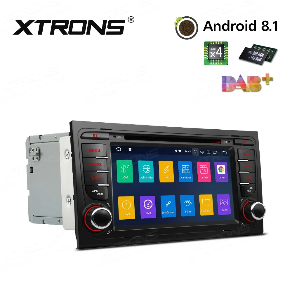 Автомобильный DVD плеер 7 &quotAndroid 8 1 радио GPS RCA RDS USB для Audi A4 S4 B6 B7/RS4 2002 2003 2004 2005 2006 2007