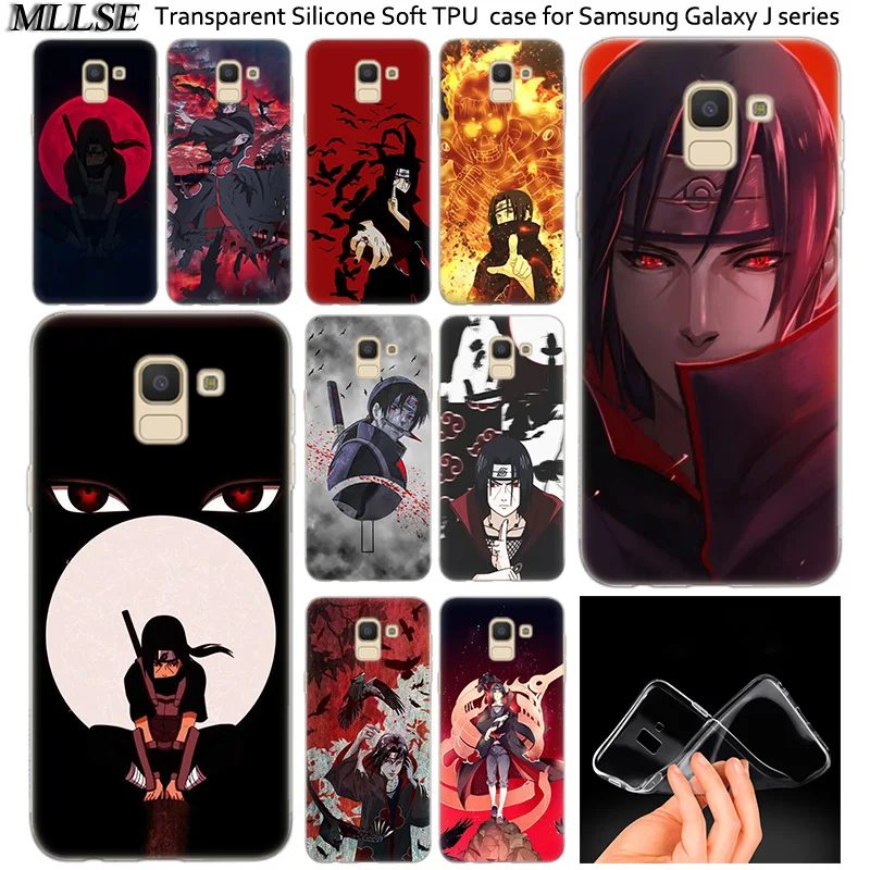 

Hot Anime Naruto Itachi Uchiha Silicone Case For Samsung Galaxy J2Pro J4 J6 J8 2018 J3 J5 J7 2016 2017EU Prime CORE Plus Fashion