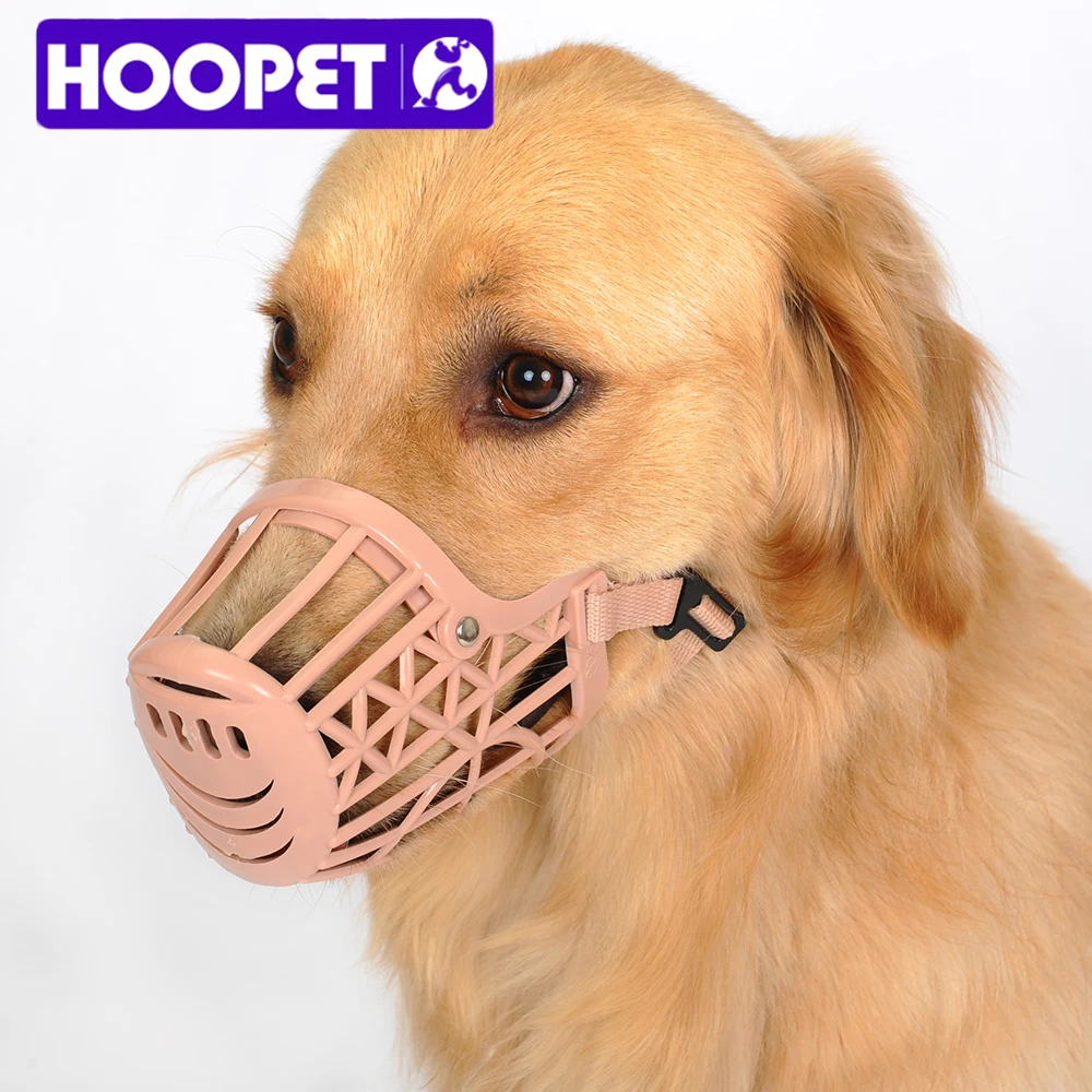 HOOPET Baskerville Ultra Dog No Bite Muzzle Comfortable Soft Plastic Mesh Basket Protect the Furniture Dog Suppliers