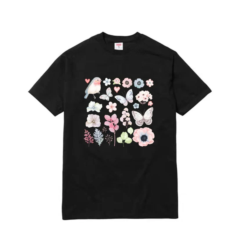 

Sale 1Sheet Heat Tranfer Printing Iron On Cloth Patch Sweet Clothes For Kids Cute DIY Flower Animal Lovely Cloth Patch