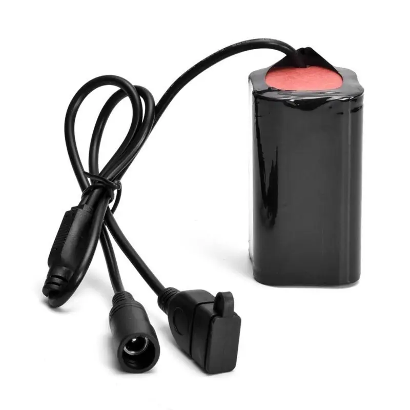 GTF 8.4V USB Rechargeable 4x18650 Battery Pack 6800mAh For Bicyle