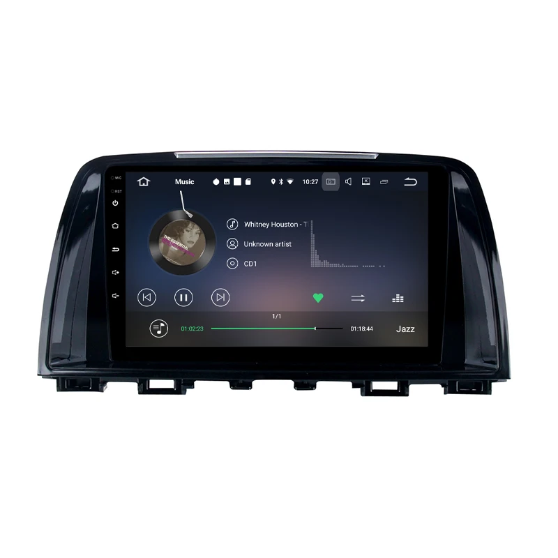 Excellent JSTMAX 9" Android 8.0 Car GPS Radio Player for Mazda  6 Atenza 2013-2015 4G+32G OCTA CORE DVD Auto Stereo Multimedia player 3