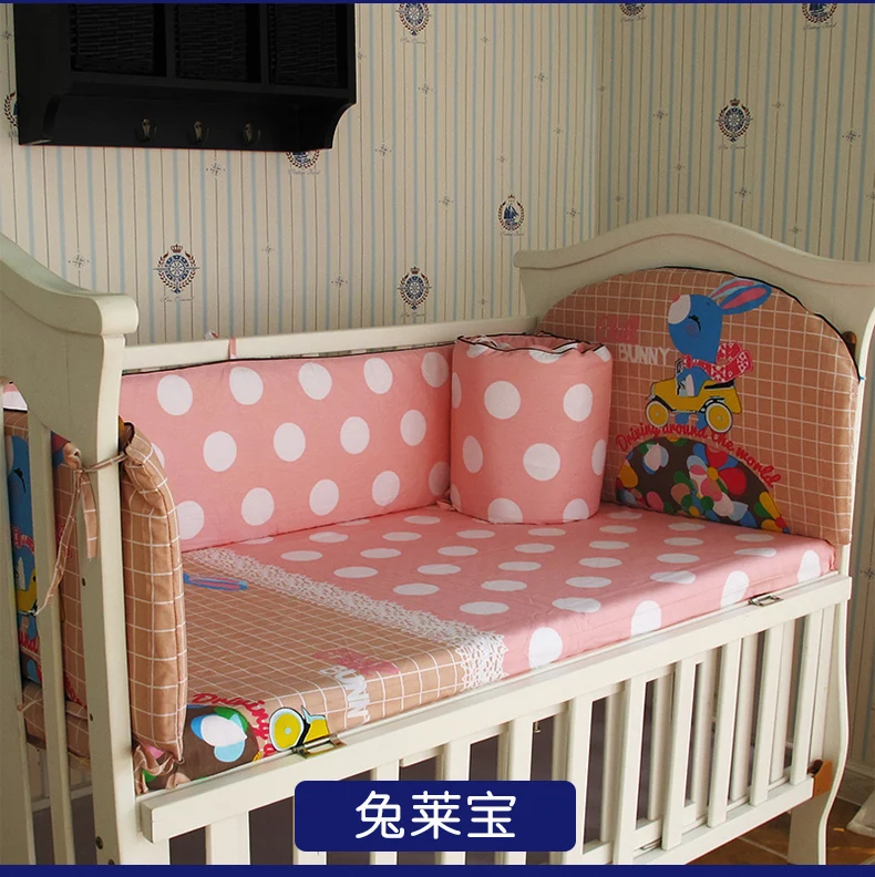 Promotion 5pcs 100 Cotton Super Soft Crib Sheet Baby Bedding