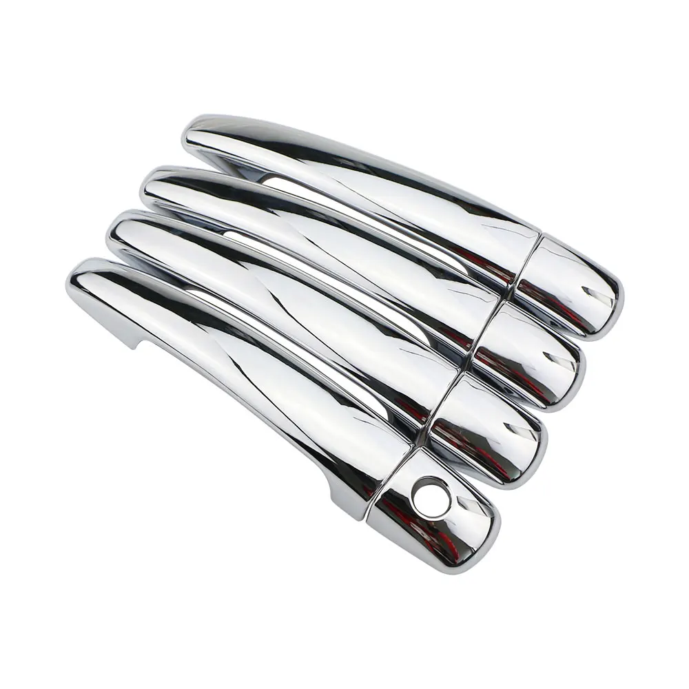 

Jameo Auto Car Accessories for Peugeot 3008 2010 2011 2012 2013 2014 ABS Chrome Door Handle Cover Trim Molding Stickers